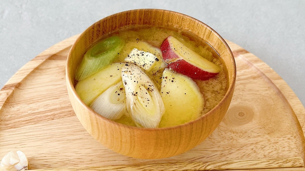 さちまいもみそ汁