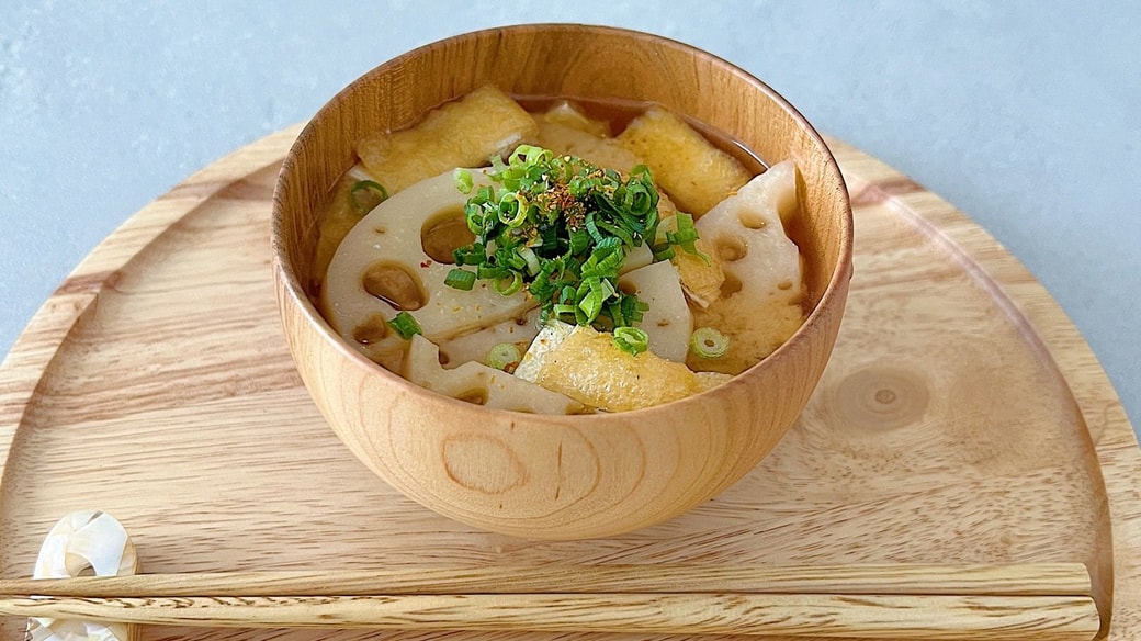 レンコンみそ汁