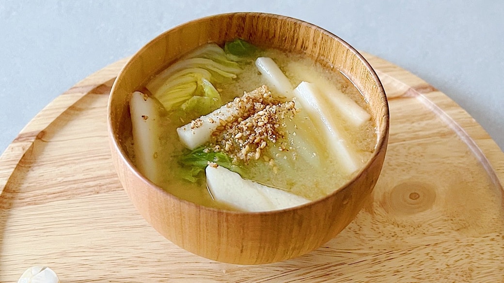 白菜みそ汁