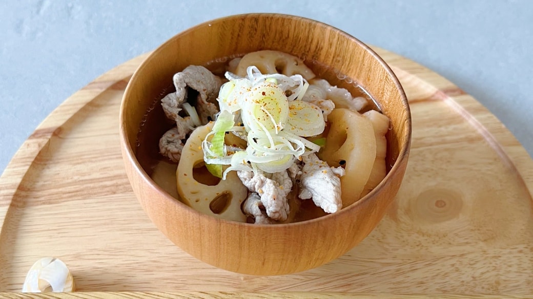 れんこんみそ汁