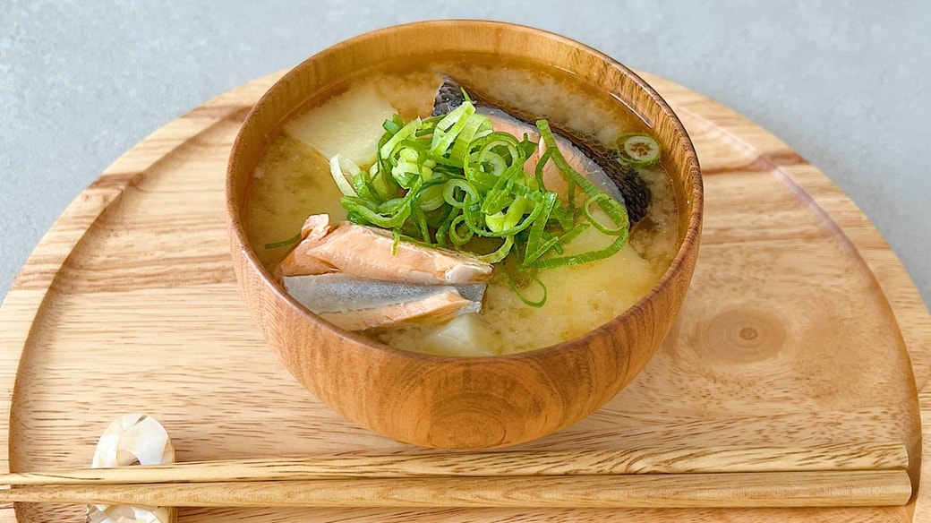 鮭みそ汁