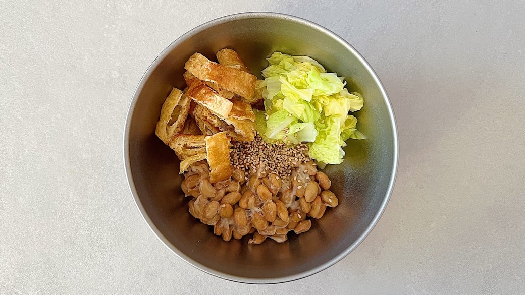 ボウルで合わせる