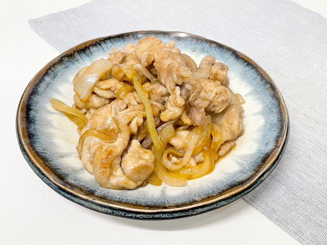 豚こまのしょうが焼き