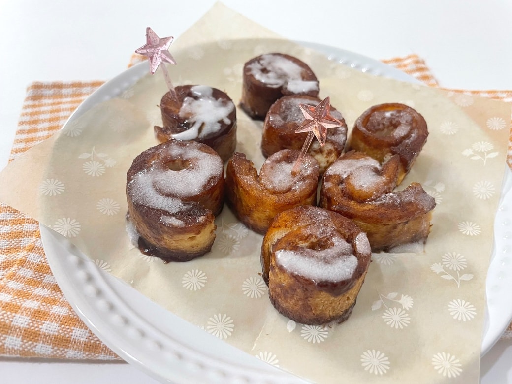 ミニシナモンロールの完成