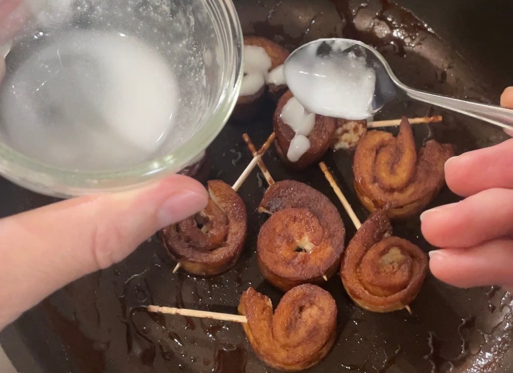 アイシングをかける