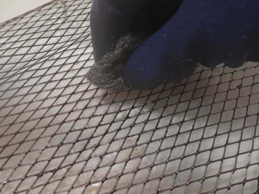 ボンスターで磨く