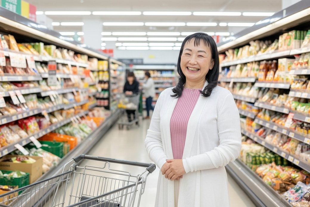 スーパーで食費が増えるNG行動