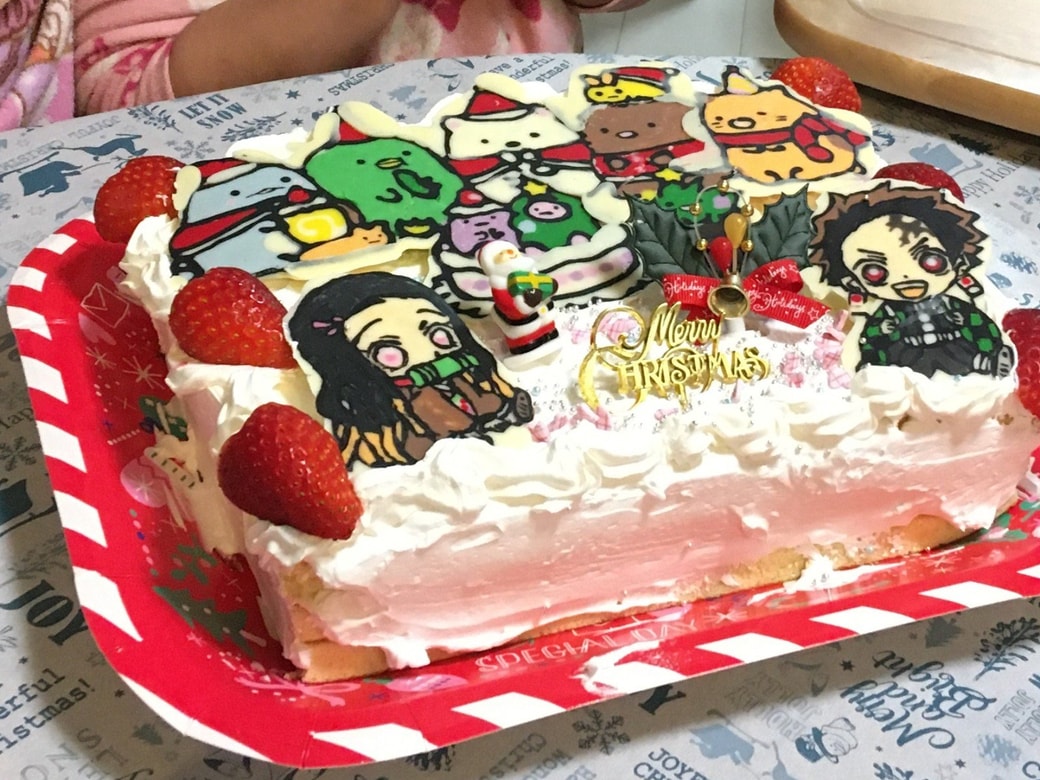 わが家の手作りクリスマスケーキ