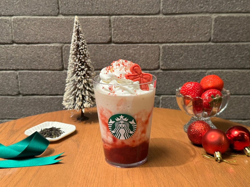 ストロベリー & ジョイフルメドレー ティー フラペチーノ®