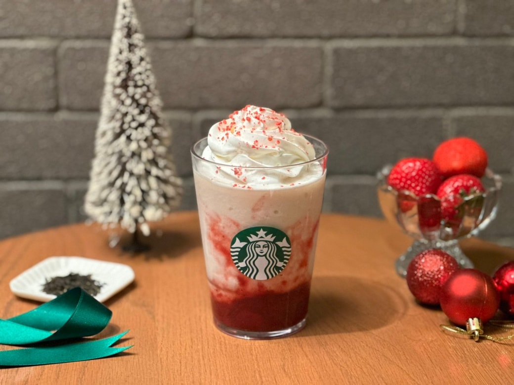 ストロベリー & ジョイフルメドレー ティー フラペチーノ®