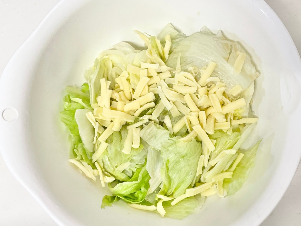 温レタスチーズペッパー