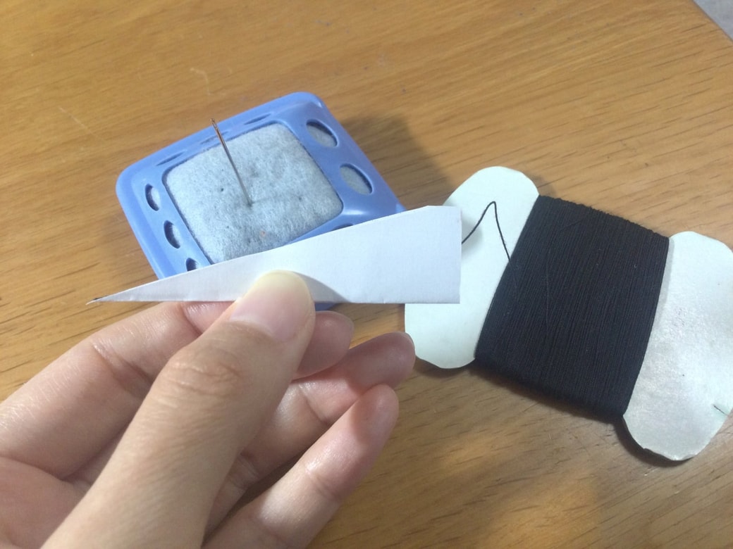 針と糸と紙