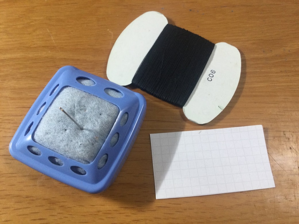 針と糸と紙