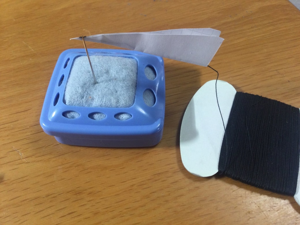 針と糸と紙