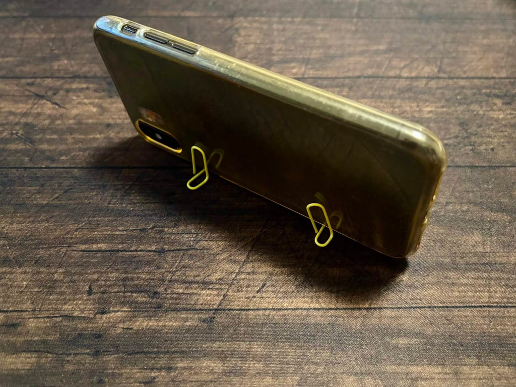スマホスタンドが完成！