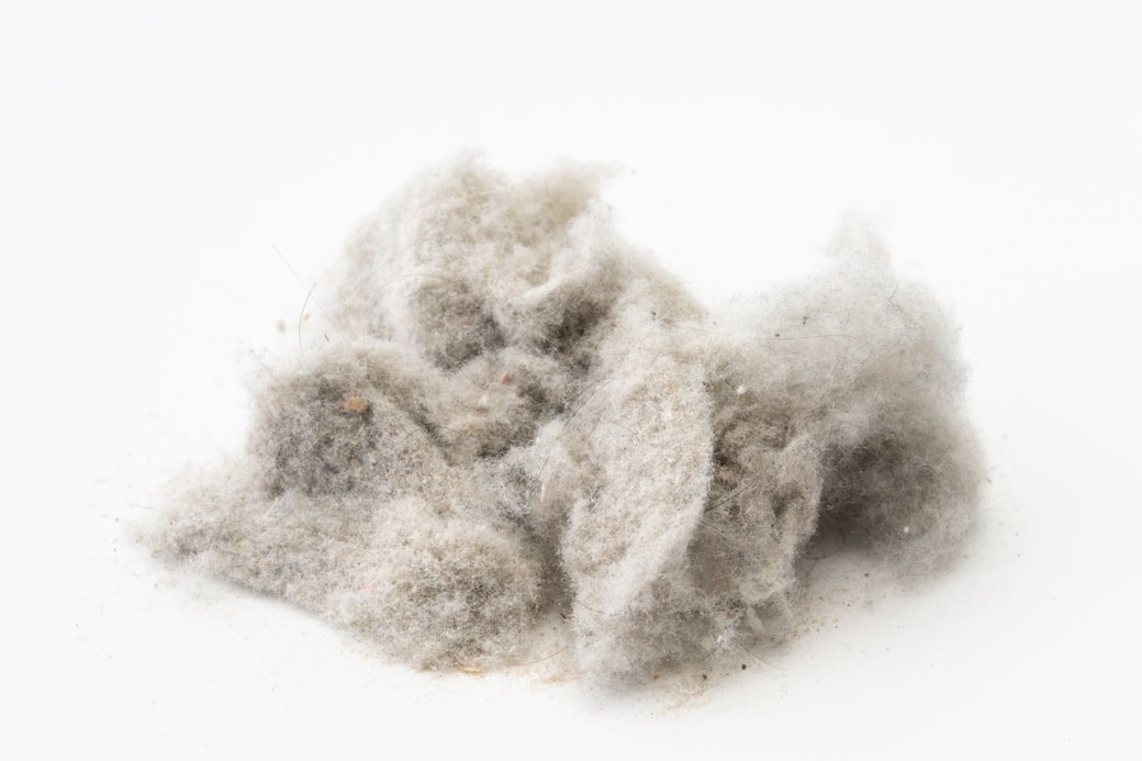 NG②ホコリがたまっている