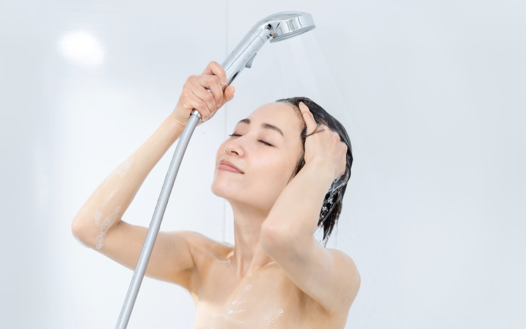 NG②シャワーを多用する