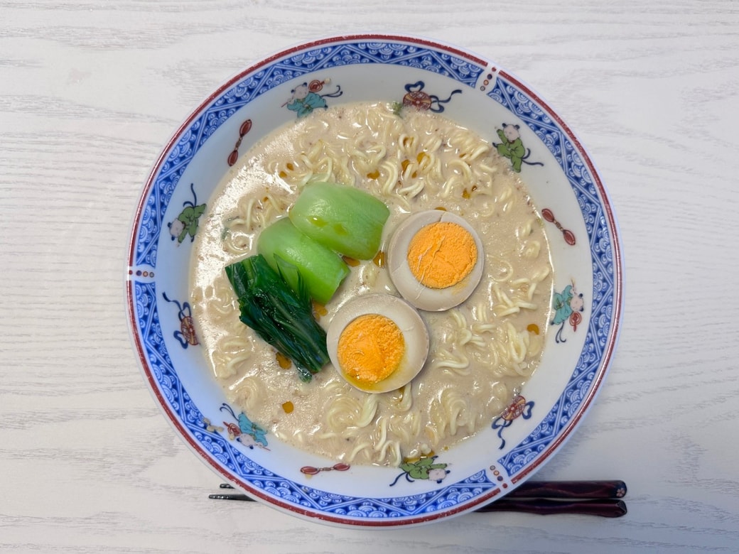 ラーメン完成