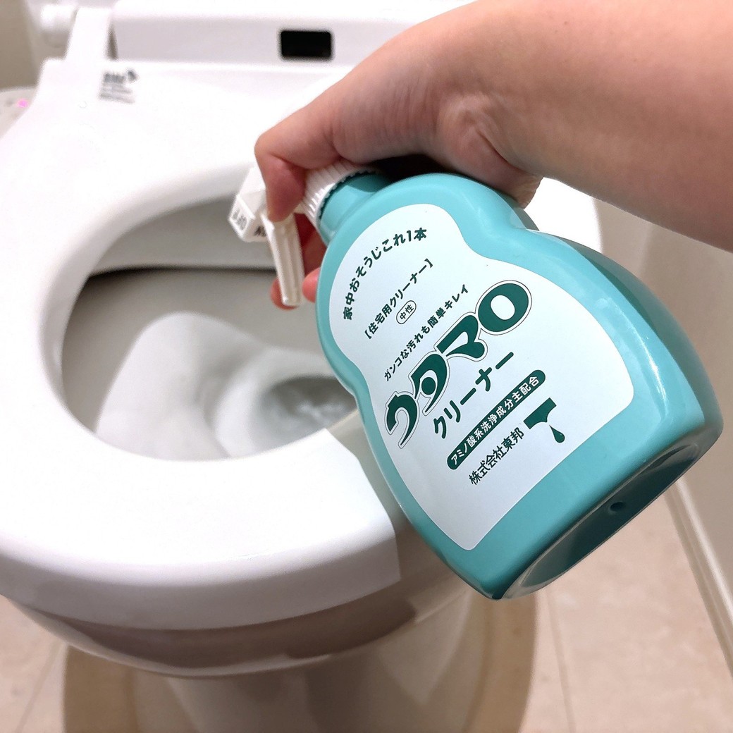 ウタマロクリーナーが使える場所③トイレ