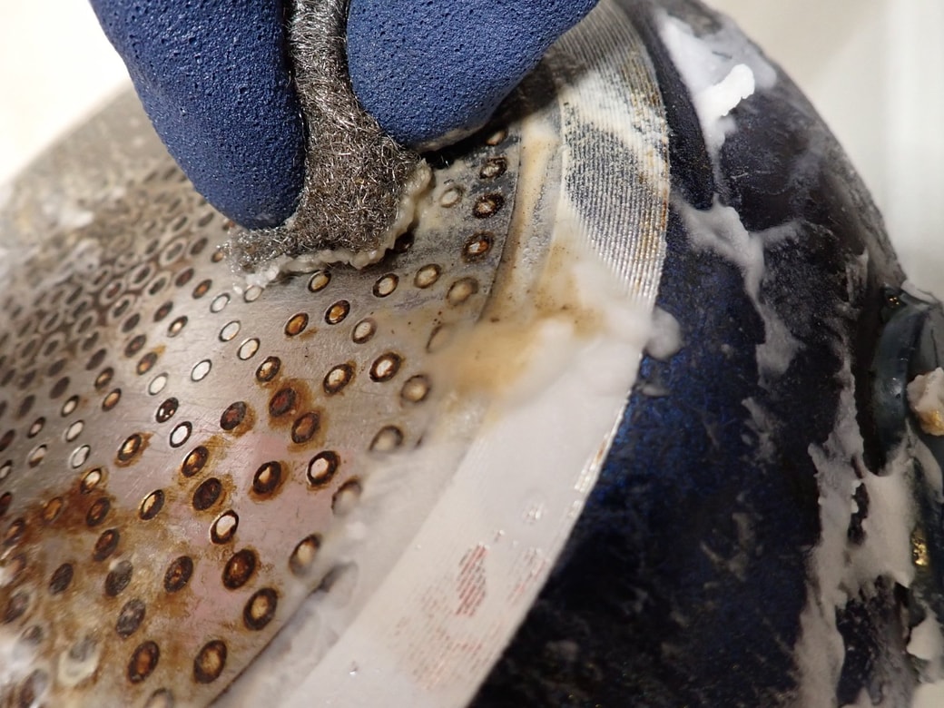 ボンスターでこする