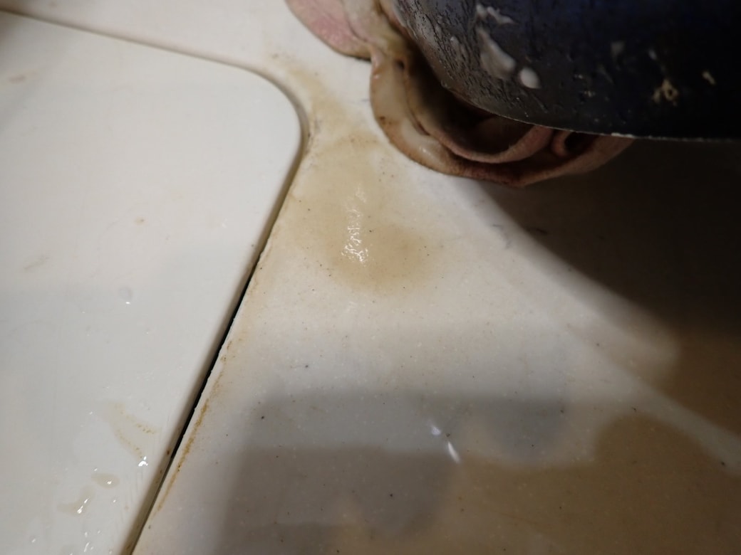 ボンスターでこする