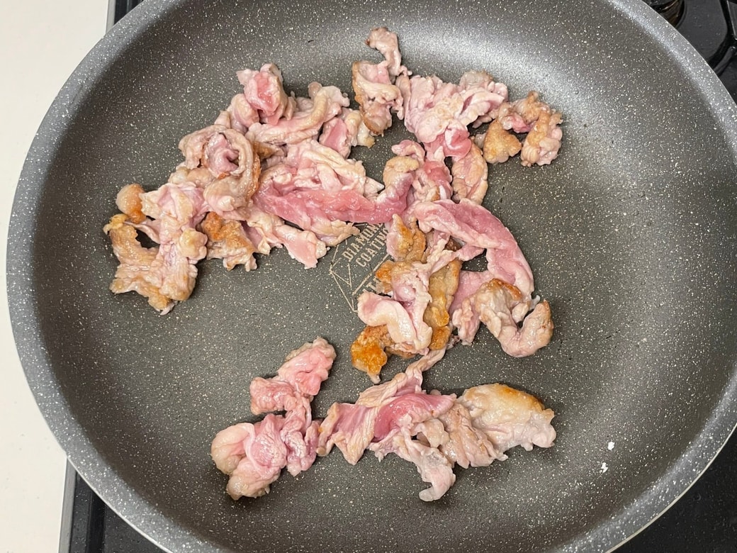 豚こまキャベツ炒め