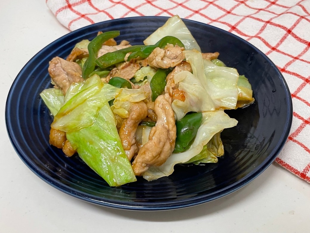 豚こまキャベツ炒め