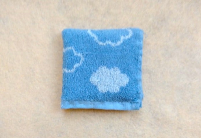 折りたたんだところ