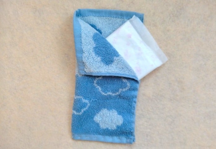 ナプキンを入れる