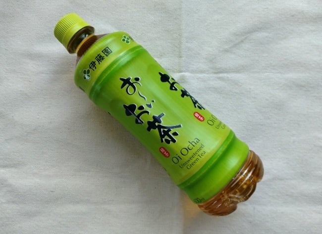 ペットボトルの緑茶