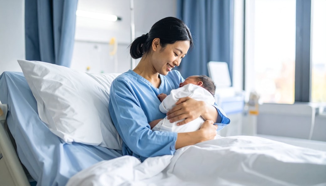 出産した女性