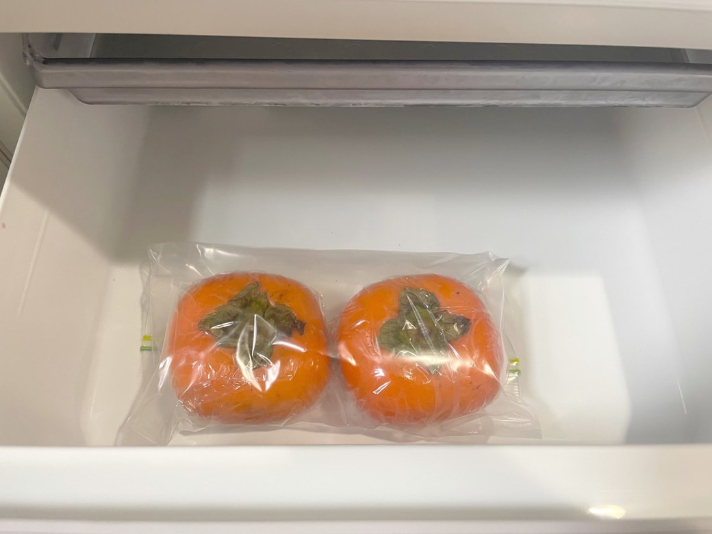 冷凍庫に入れる