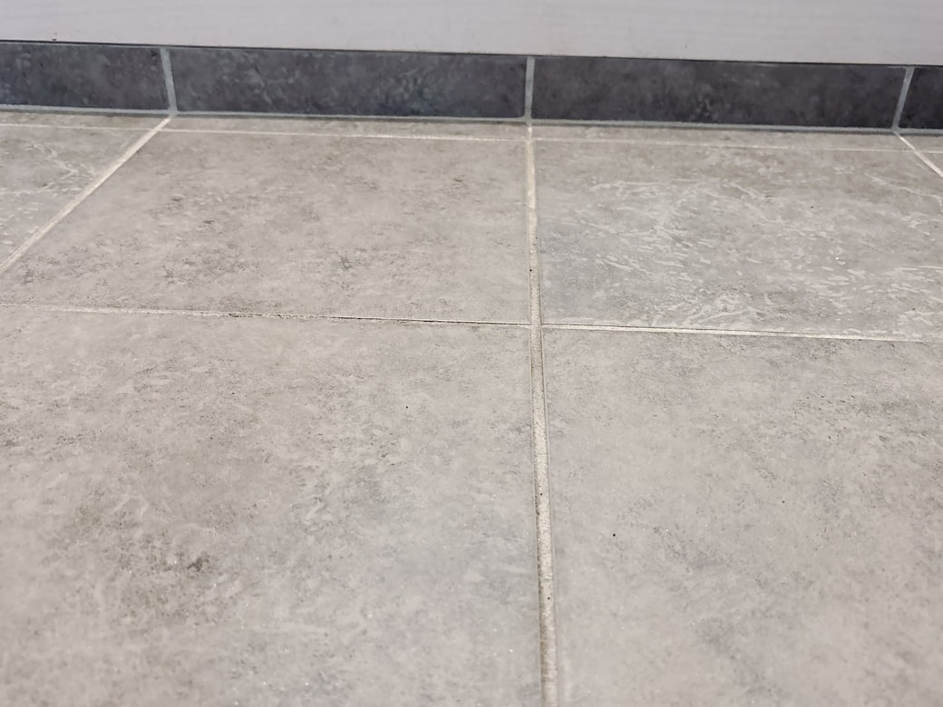 掃除後の玄関のたたき