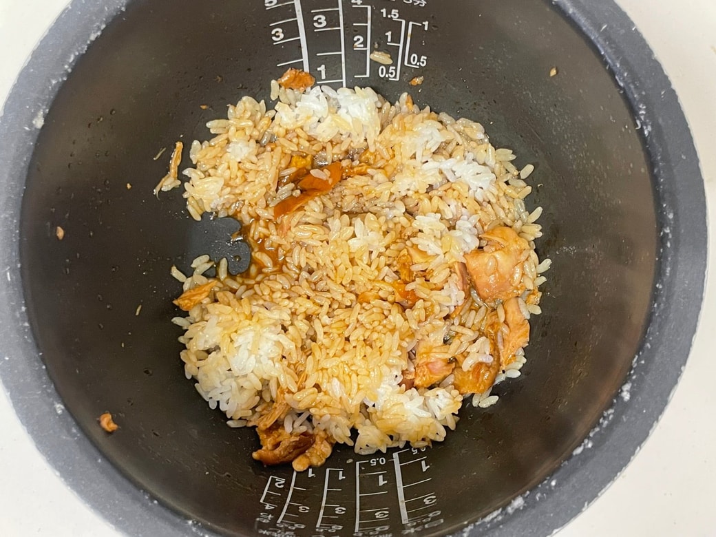 照り焼きチキン飯