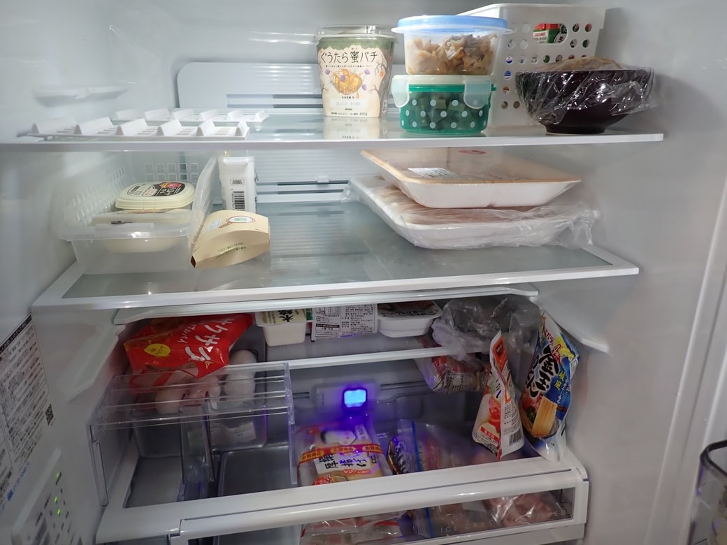 冷蔵庫掃除