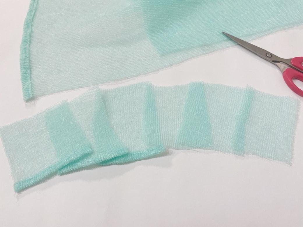 小さくカットすると使いやすい