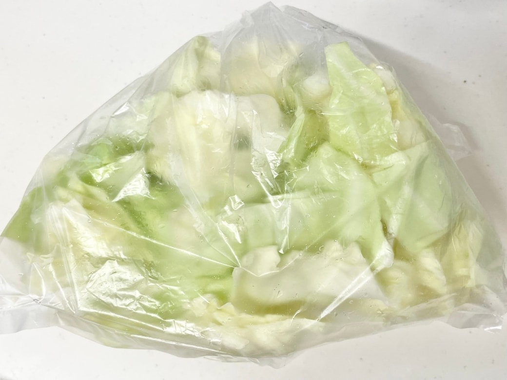 キャベツのゴママヨサラダ