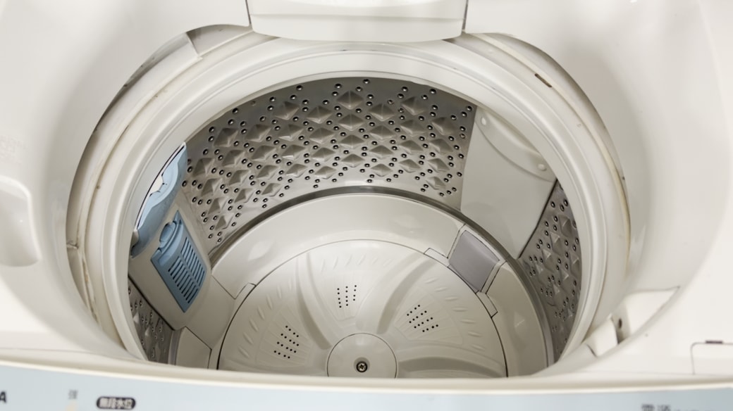 洗濯槽内を乾かす