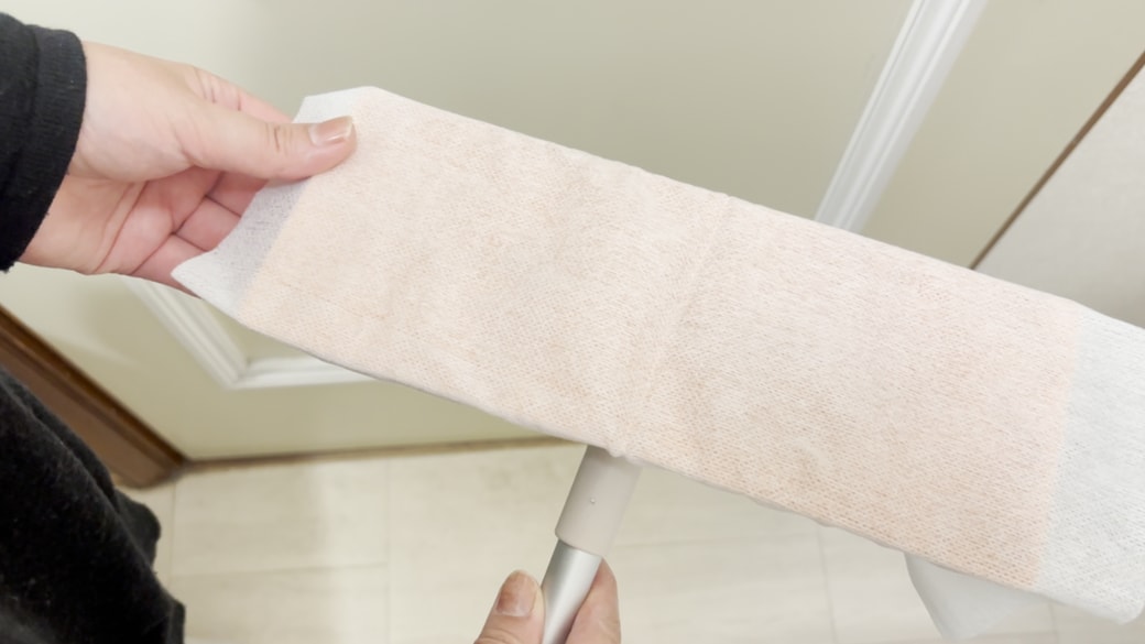 ドライシートを取り付ける