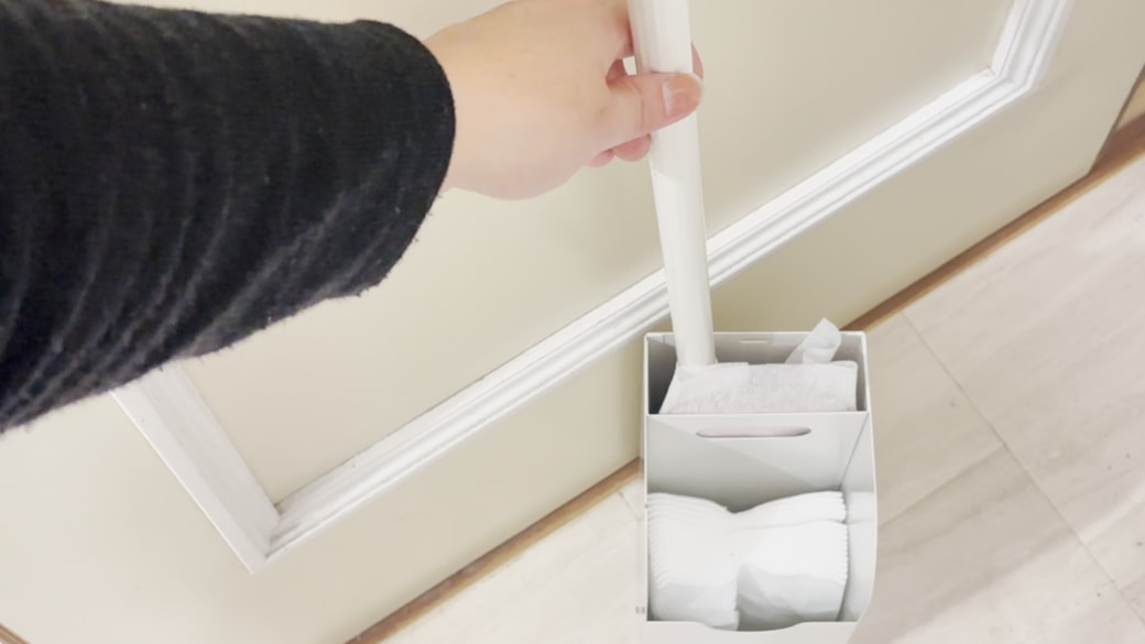 新しいシートに交換して立てかけておく