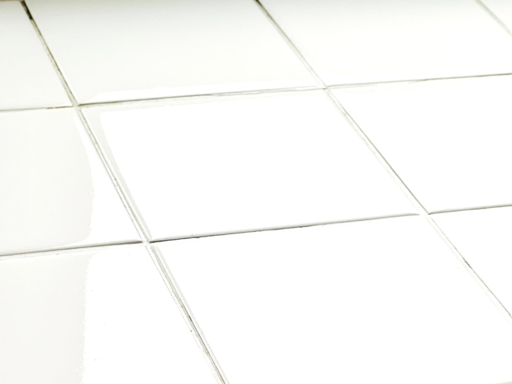 NG②タイルの目地部分