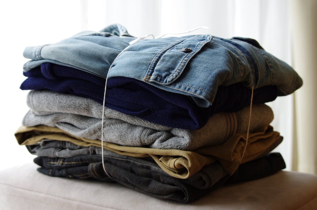 ②いらない服の回収