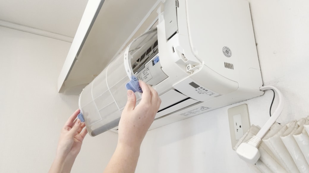 フィルターを取り外す