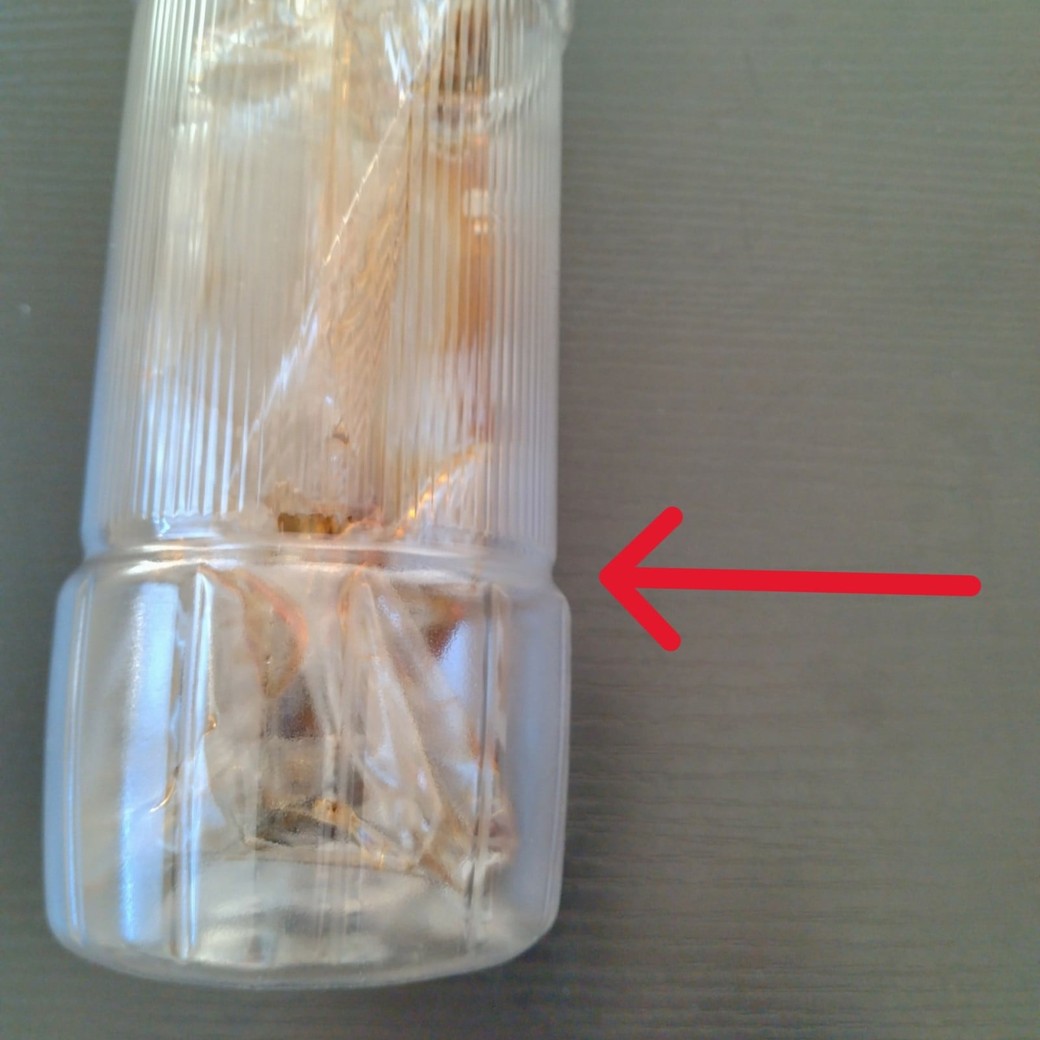 しょうゆの密閉ボトル