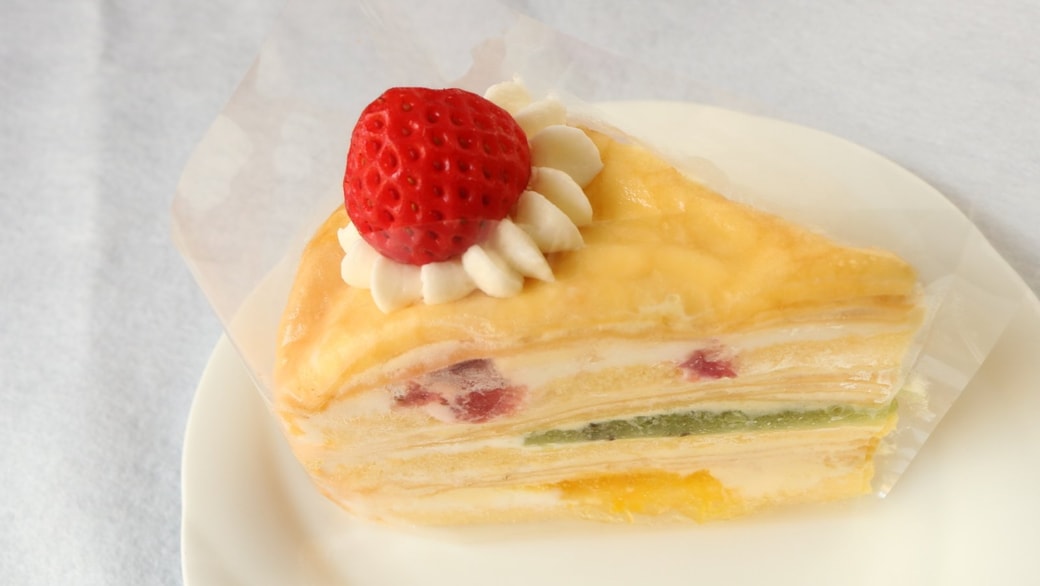 冷凍NG：フルーツを使用しているケーキ