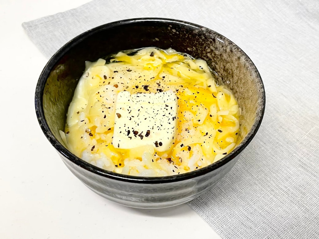 チーズバターTKG