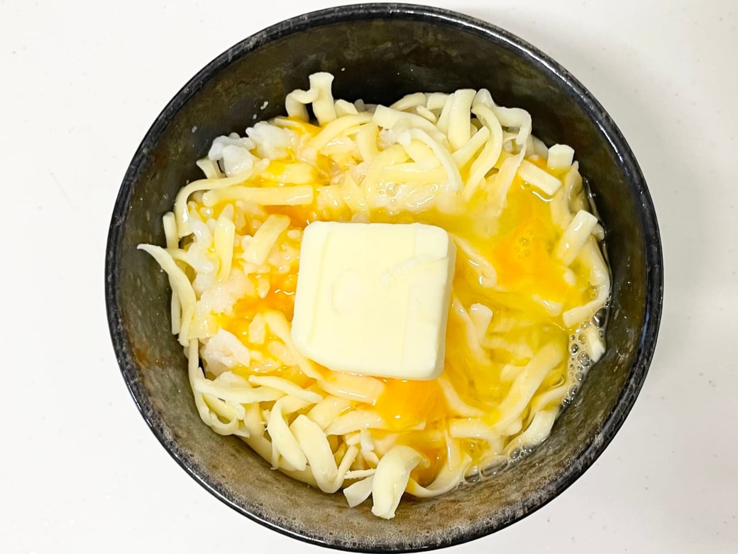 チーズバターTKG