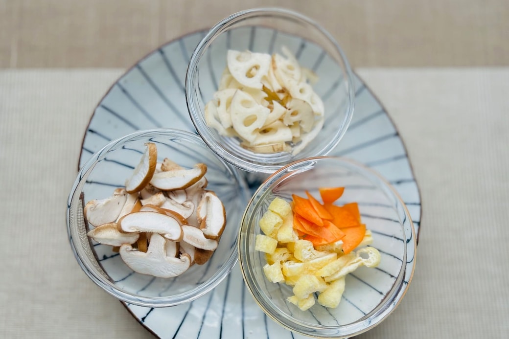 れんこんのみそ汁