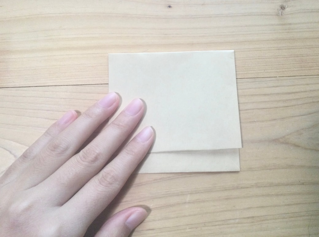 封筒を折る