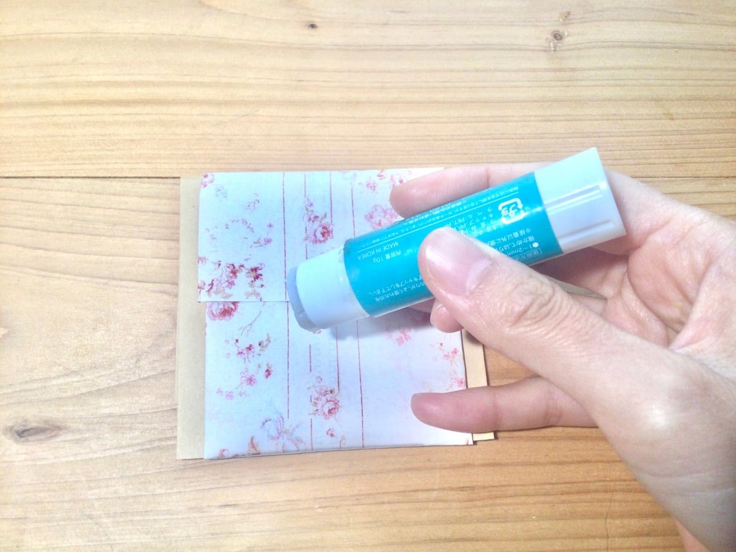 茶封筒を使ったラッピング